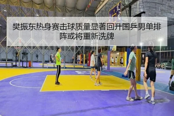 樊振东热身赛击球质量显著回升国乒男单排阵或将重新洗牌 | Leyu